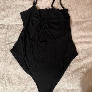 SHEIN Black Bodysuit Small